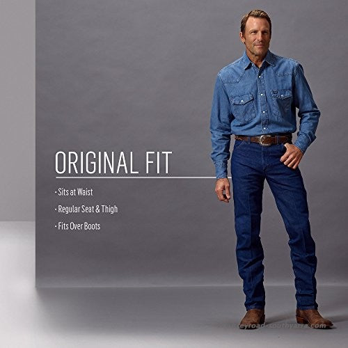 Wrangler Men's 13MWZ Prewashed Cowboy Cut Original Fit Jeans – Boot Country