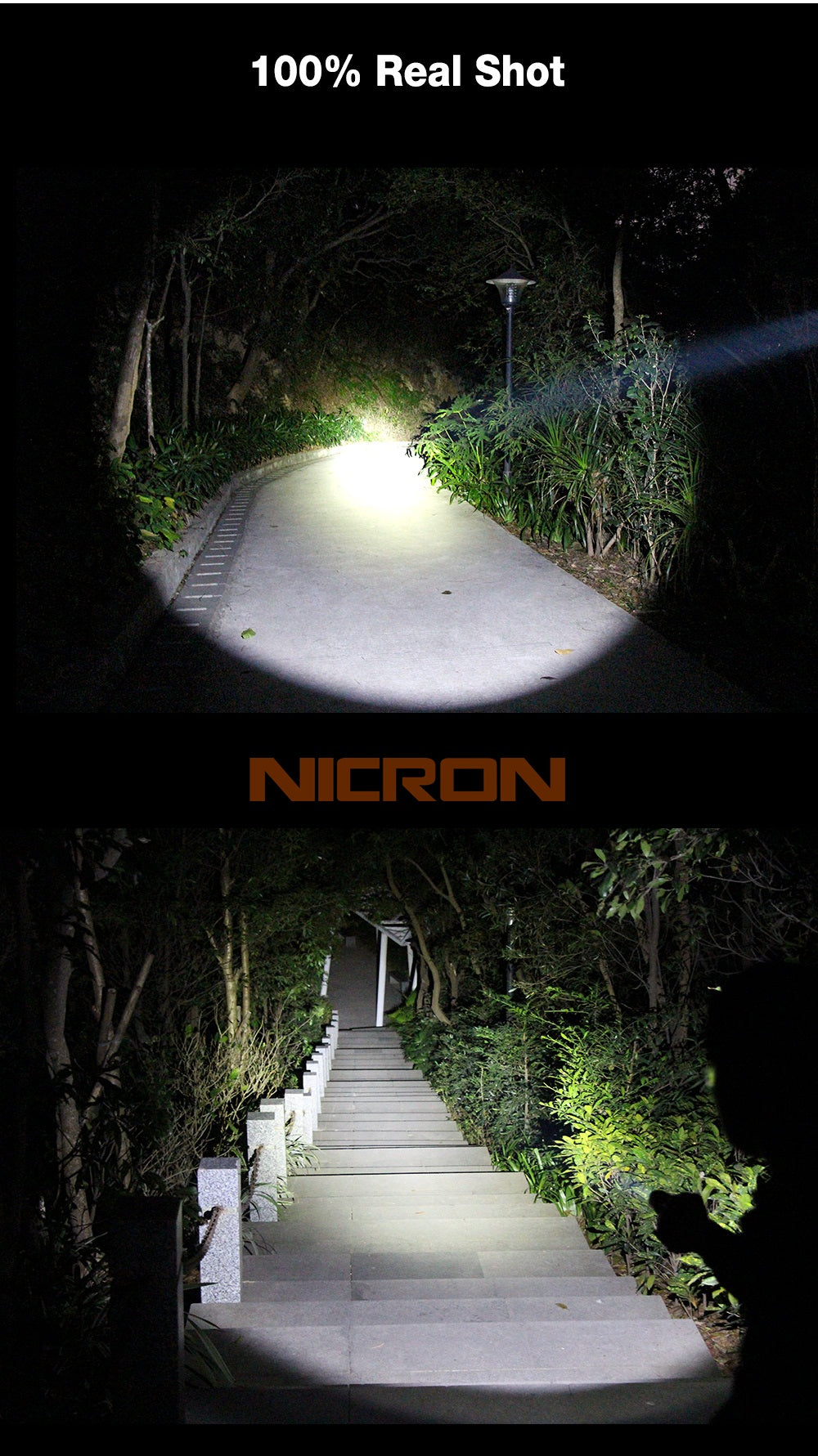 Nicron Flashlight B74