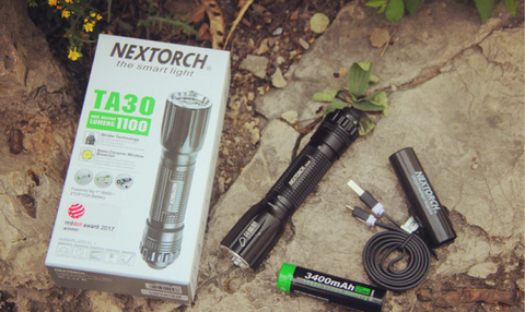 NEXTORCH® Super High Lumen Tactical Rechargeable Led Flashlight TA30
