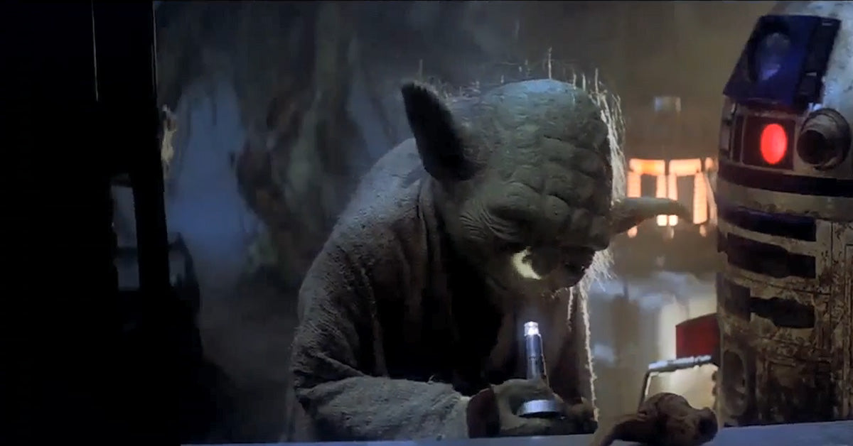 Master Yoda A Terrible Way of Using A Outdoor Mini Flashlight