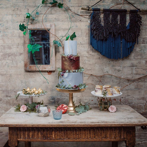 Wedding cake and pastries