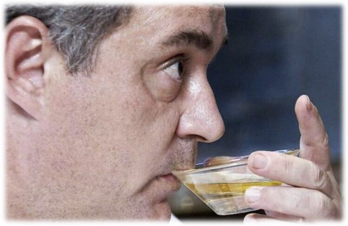 Ferran Adria tastes Pariani hazelnut oil
