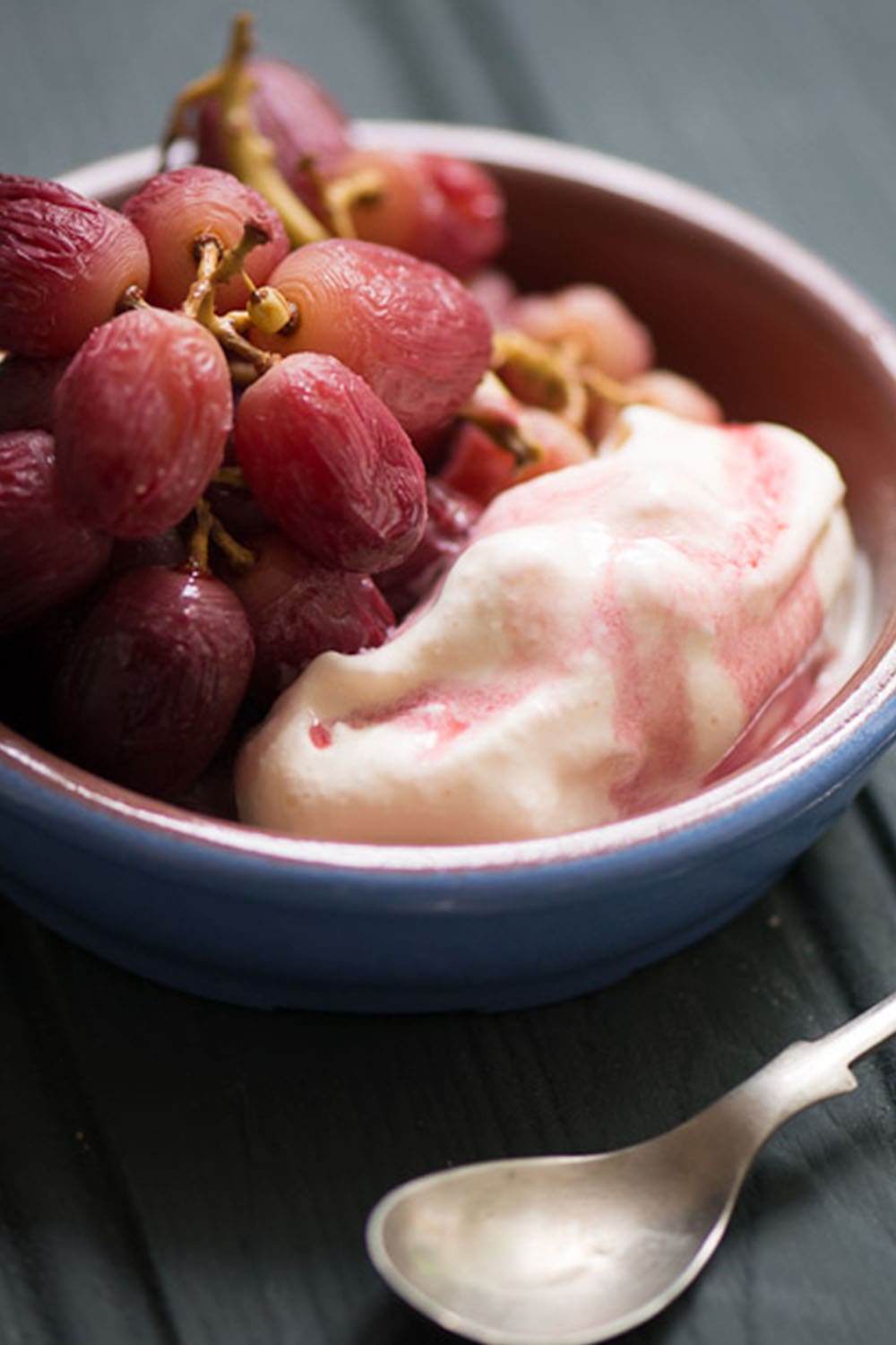 Poached Grapes With Pedro Ximenez Vinegar Recipe