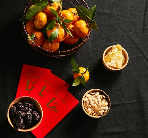 Vietnamese ingredients for Lunar New Year Tet