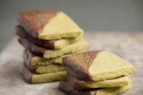 Matcha Green Tea & Chocolate Cookies Recipe