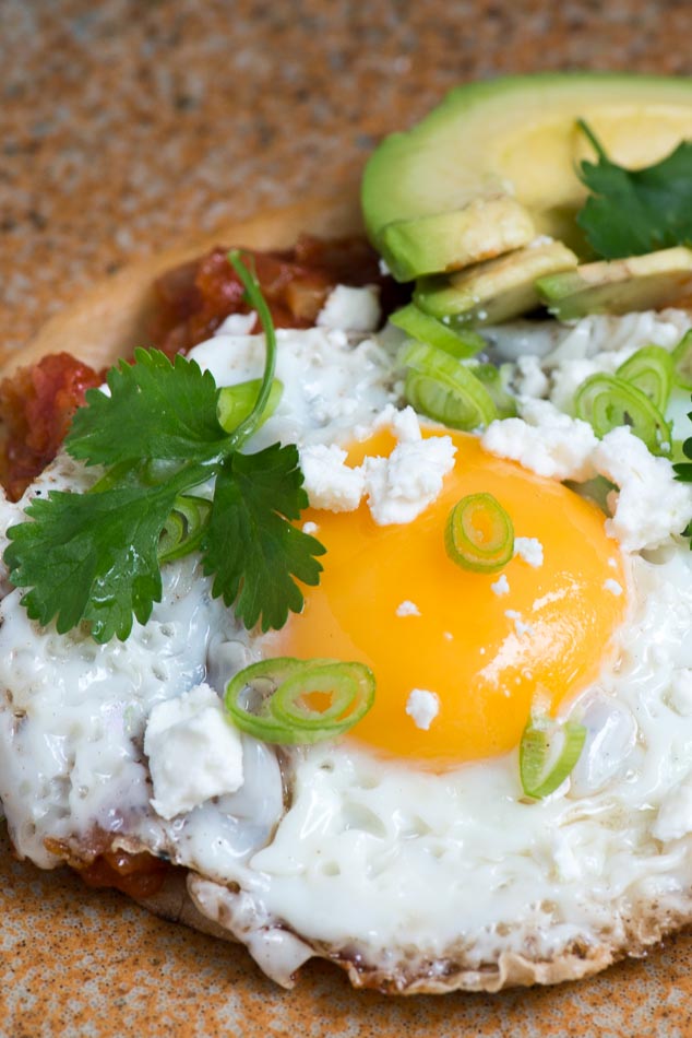 Mexican Breakfast Ranch-Style Eggs Huevos Rancheros Recipe