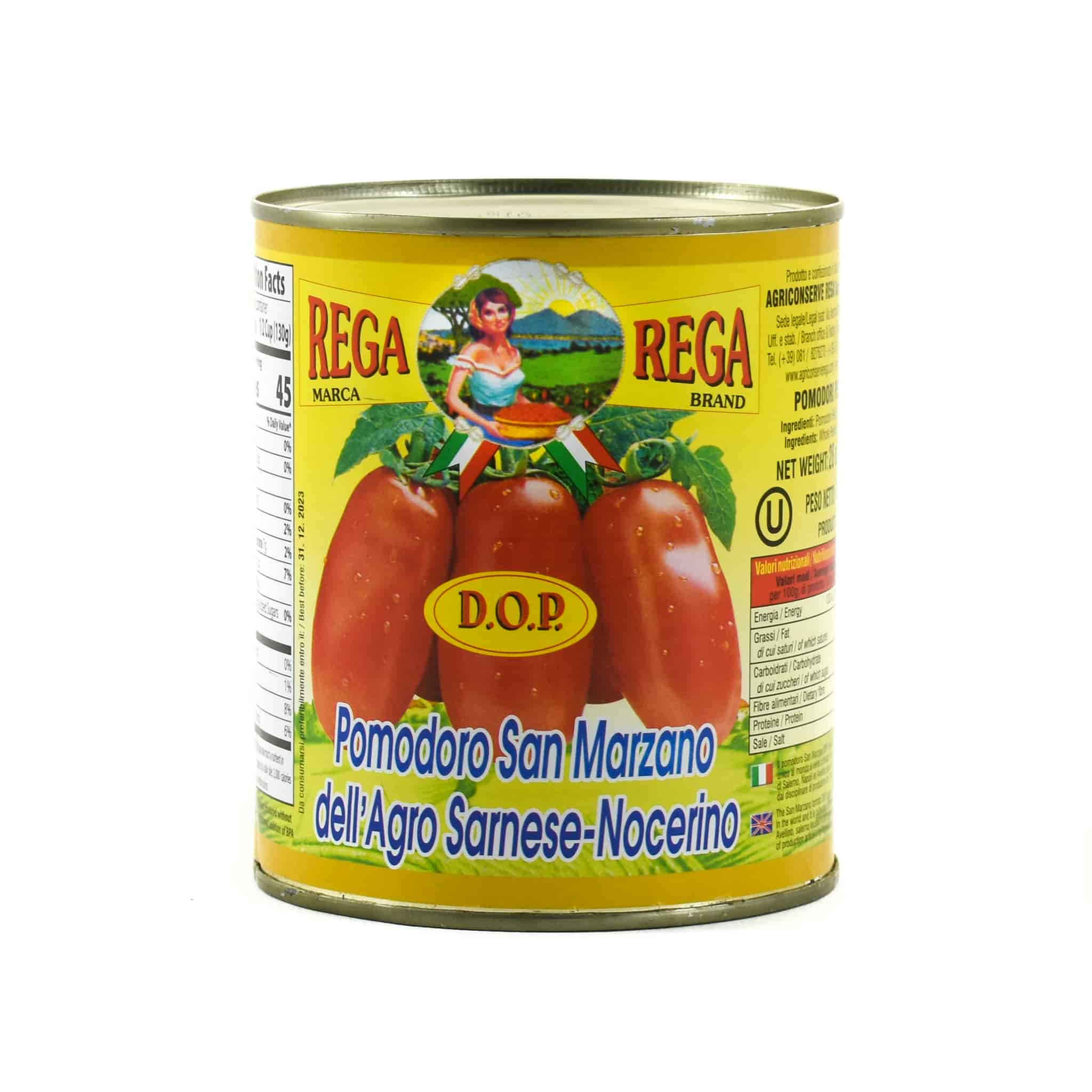 Rega Dop San Marzano Tomatoes Buy Online At Sous Chef Uk