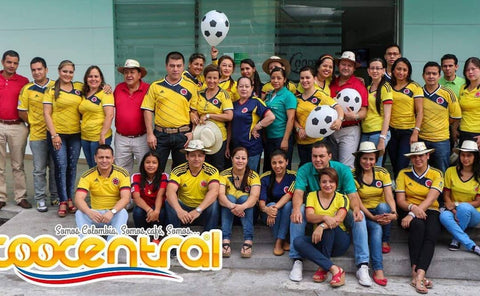 Équipe de la coop COOCENTRAL dans la région El Pital, Huila, Colombie