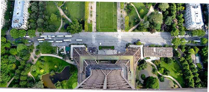 taille tour eiffel homme relative comparée