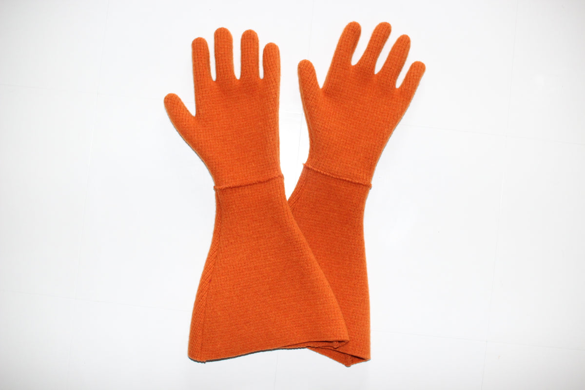 最安値挑戦】 MAISON EUREK COMPRESSED KNIT GLOVE 手袋/アームカバー