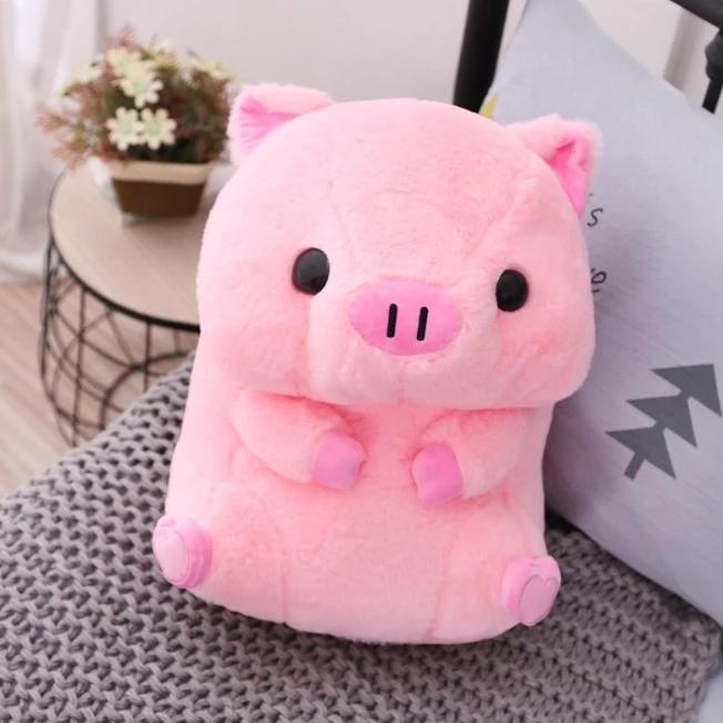fluffy pig toy
