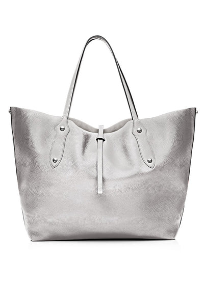 Large Isabella Tote Silver – Annabel Ingall