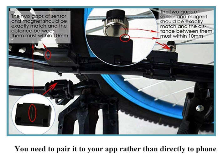 taope speed and cadence sensor