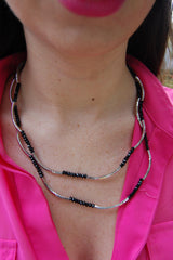 Black Wrap Around Bracelet
