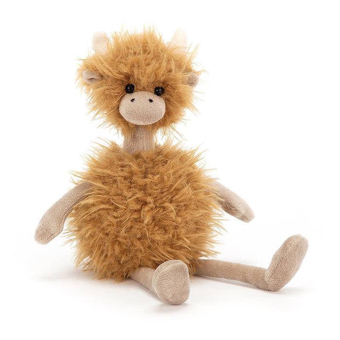 highland cow baby toy