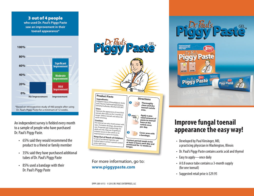 Piggy Paste Brochure page 1