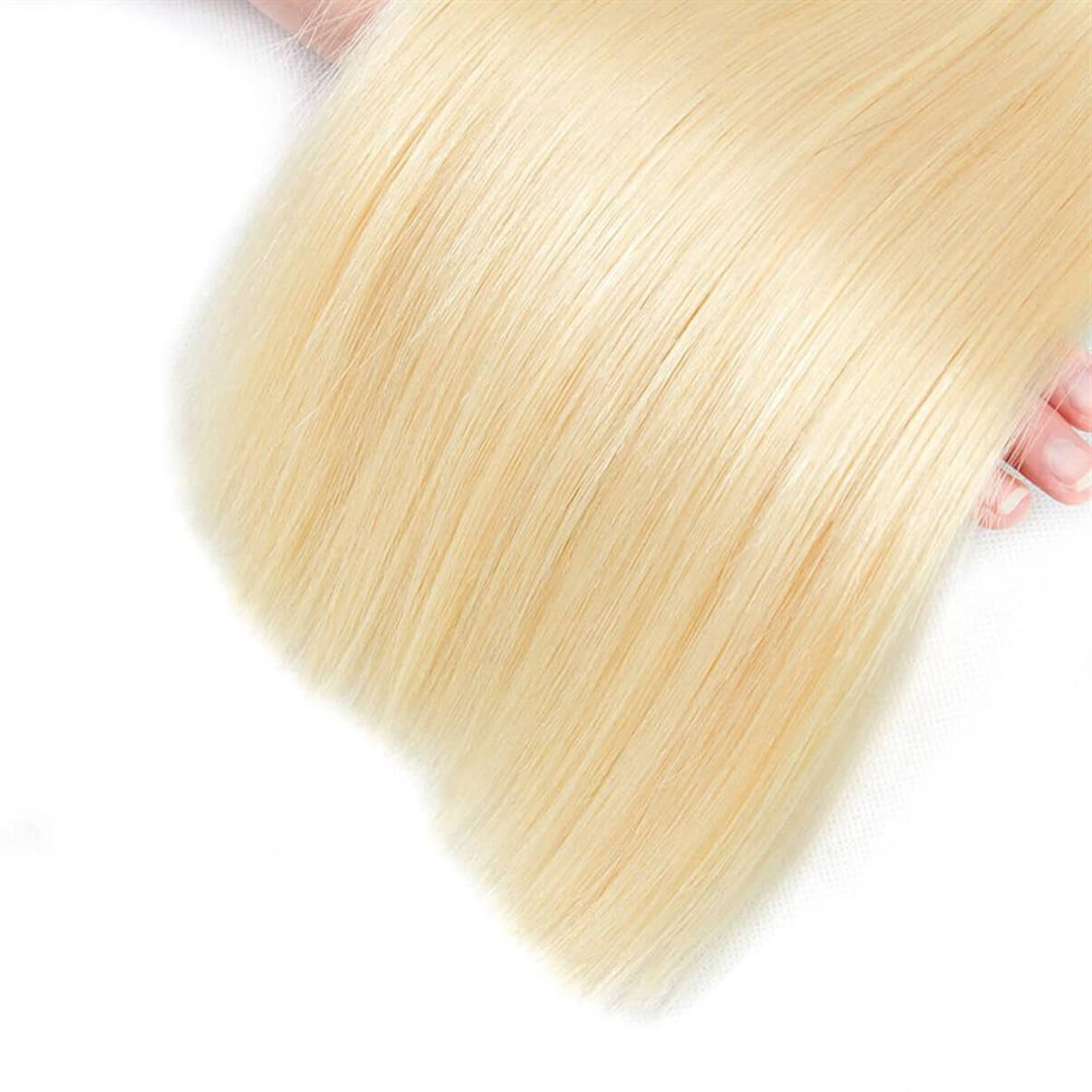 Lakihair 10A 613 Blonde Hair Bundles Virgin Brazilian Straight Hair 3 Bundles Hair Extensions