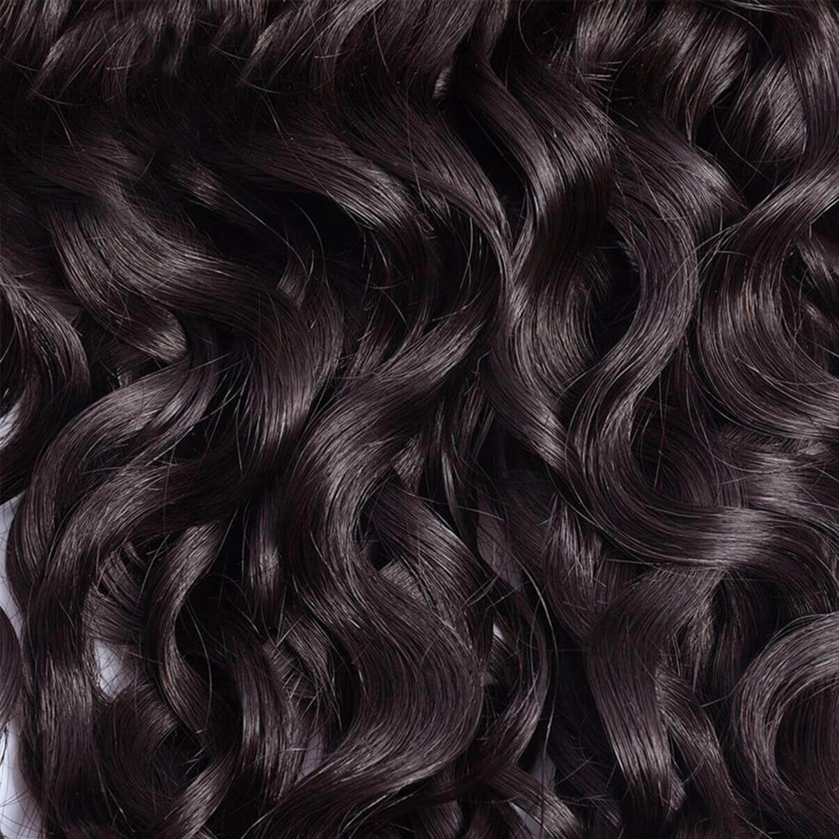 Lakihair 8A Brazilian Water Wave Hair 4 Bundles With Lace Closure 4x4 Virgin Human Hair Bundles