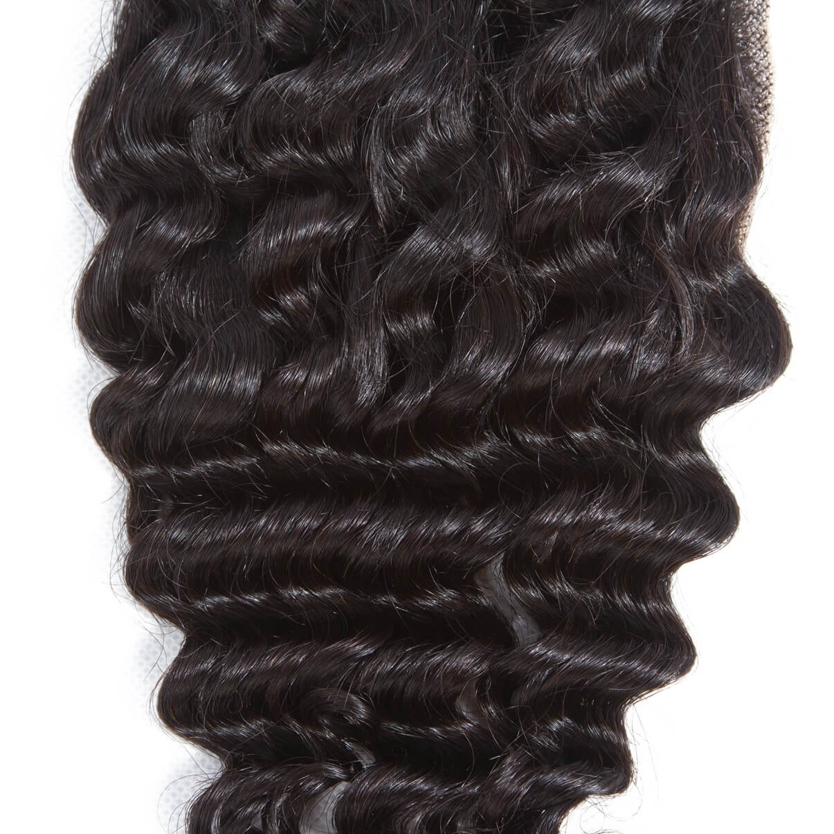Lakihair 8A Lace Closure 4x4 Brazilian Unprocessed Virgin Human Hair Deep Wave Closure