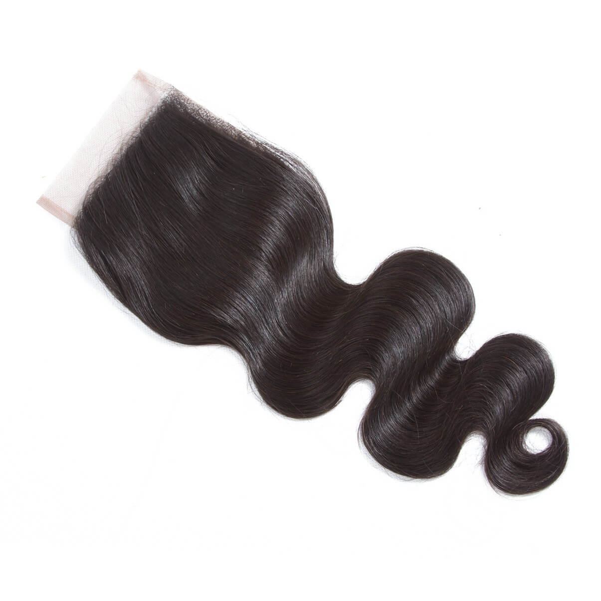 Lakihair 8A Lace Closure 4x4 Brazilian Unprocessed Virgin Human Hair Body Wave Closure