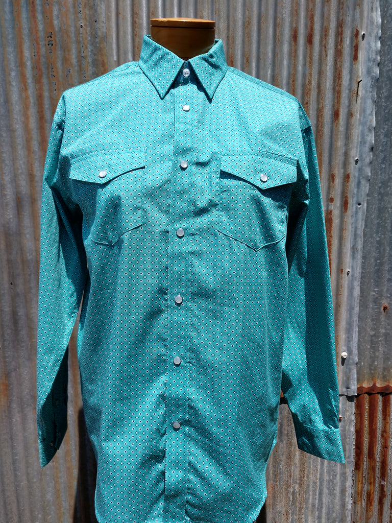 pearl snap button up