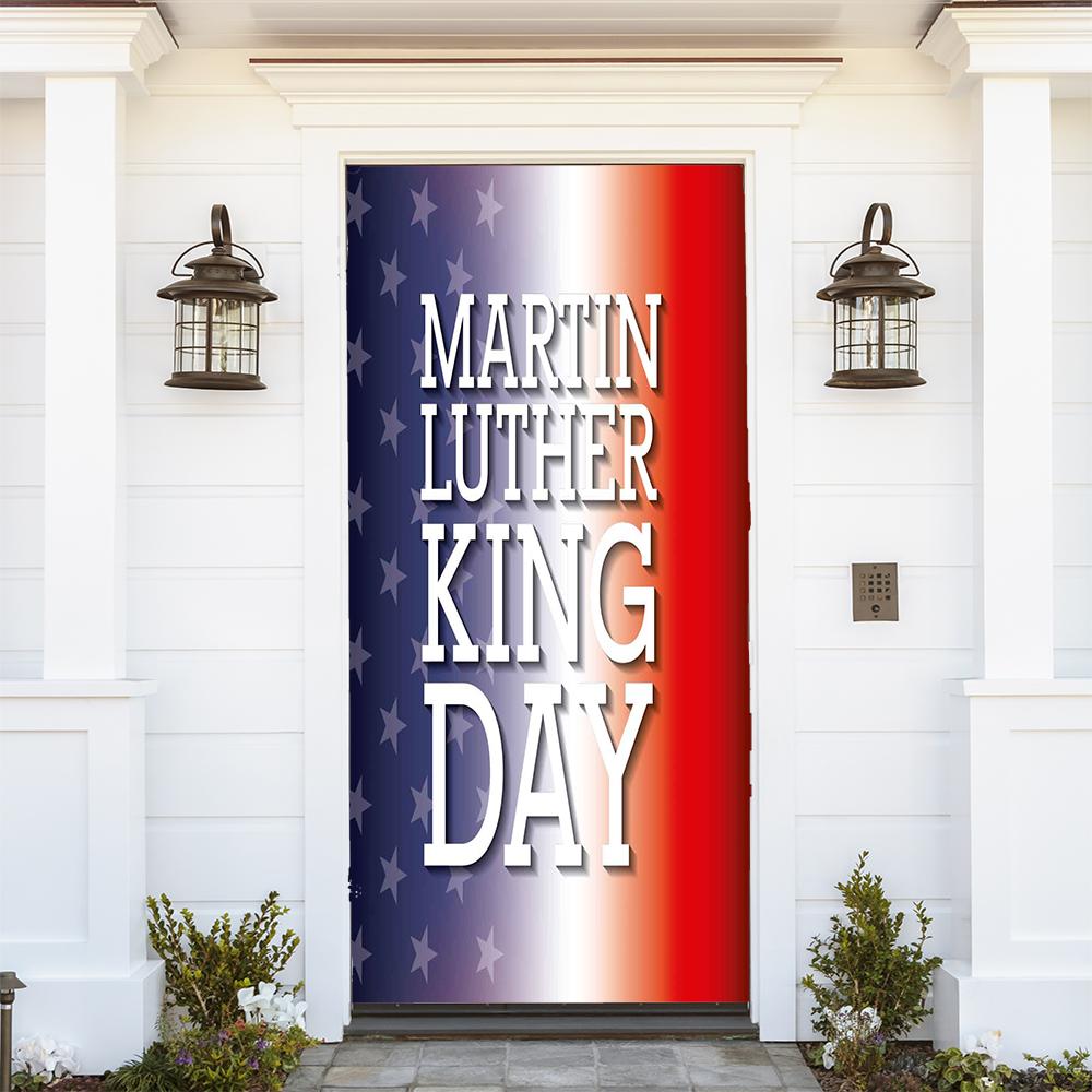 Martin Luther King Day Decorations Front Door Decor — DoorFoto