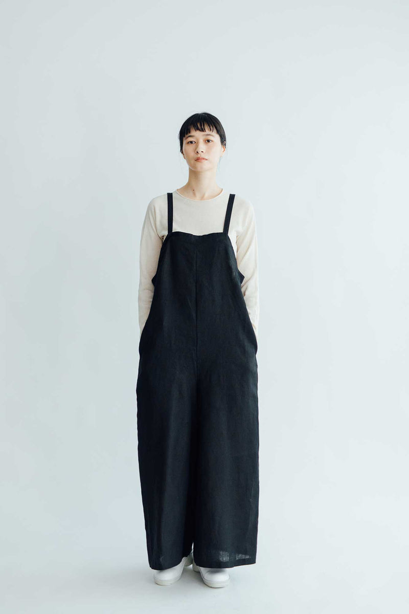 国内外の人気集結！ 【美品】fog linen work カタリナ オールインワン