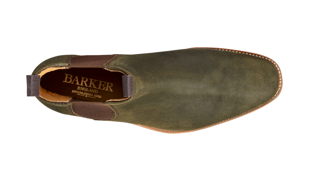 barker suede chelsea boots