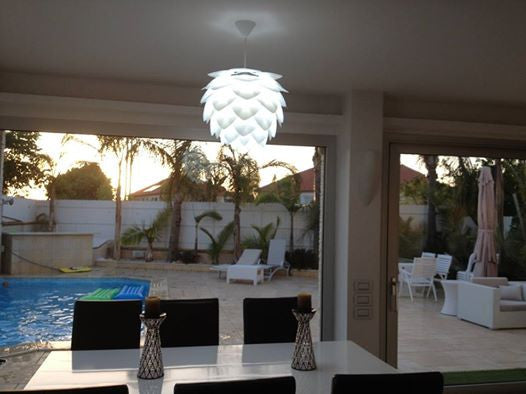 Vita Lighting | Silvia White Pendant Shade
