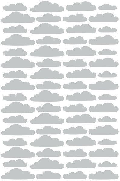 Tayo Studio | Grey Clouds Wall Stickers