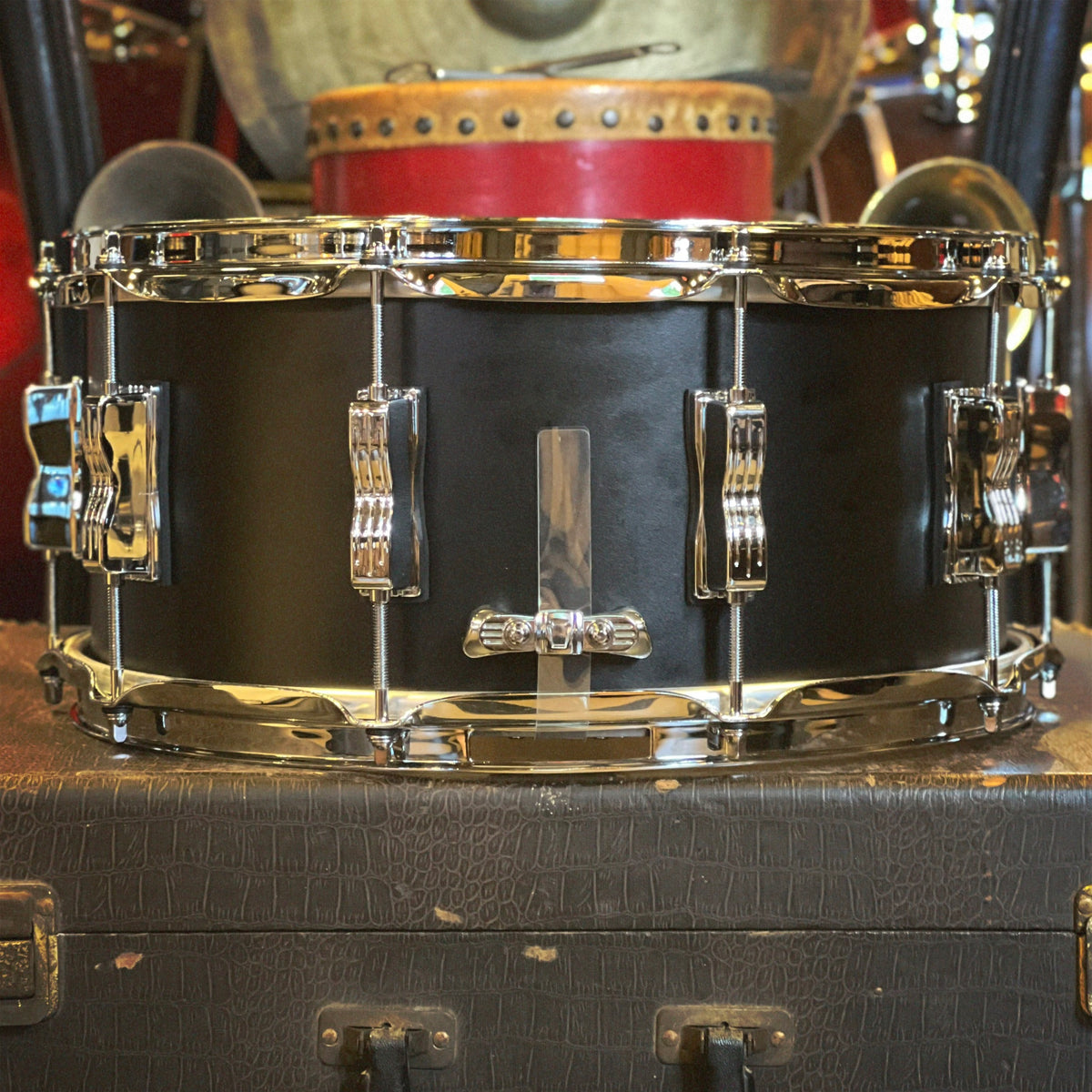 SALE／85%OFF】 Ludwig LS264XXB2 Neusonic Snare Drum 14×6.5 Black Velvet 