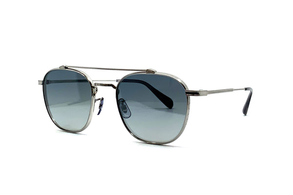 Oliver Peoples - Mandeville (Brushed Silver | Dark Grey Gradient Mirror)