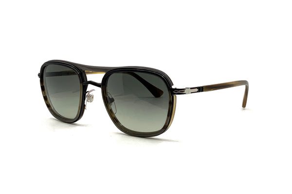 Persol - 2484-S [52] (Black Striped Brown/Grey Gradient)