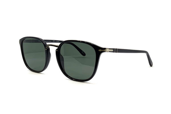 Persol - 3186-S [53] (Black/Polarized Green)