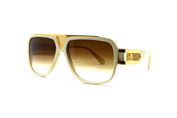 Maybach Eyewear - The Boss I (Gold/White Chocolate Velvet) LIMITED EDITION