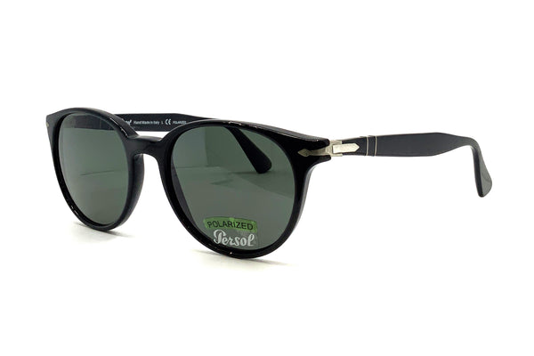 Persol - 3151-S [52] (Black/Polarized Green)