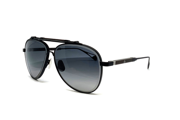 Maybach Eyewear - The Observer I (Black Satin/Ebony Velvet)