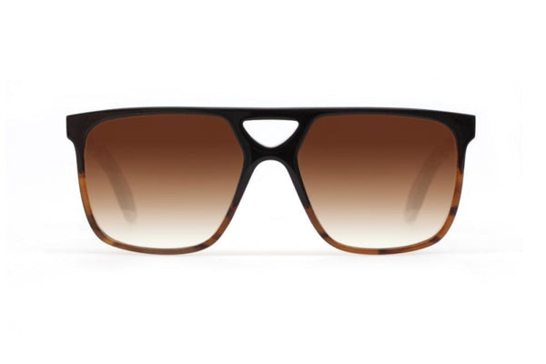 Maybach Eyewear - The Bold I (Ruthenium/Black/Classic Tortoise Gradient)