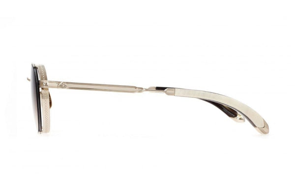 Maybach Eyewear - The Boulevard I (Champagne Gold/White Burr/Ebony)