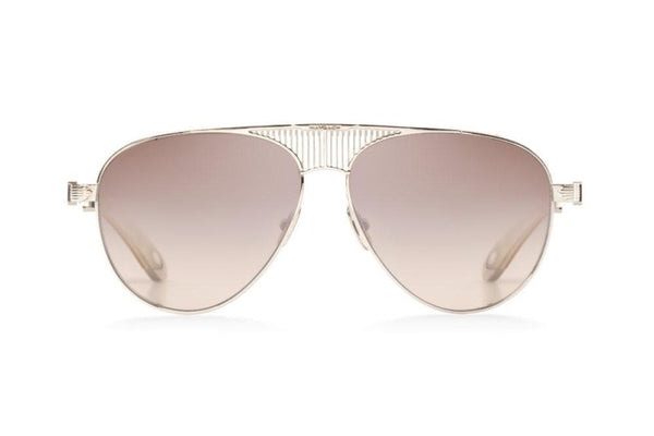 Maybach Eyewear - The Vision I (Champagne Gold/White Cream) LIMITED EDITION