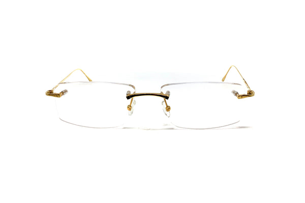 are cartier glasses real gold