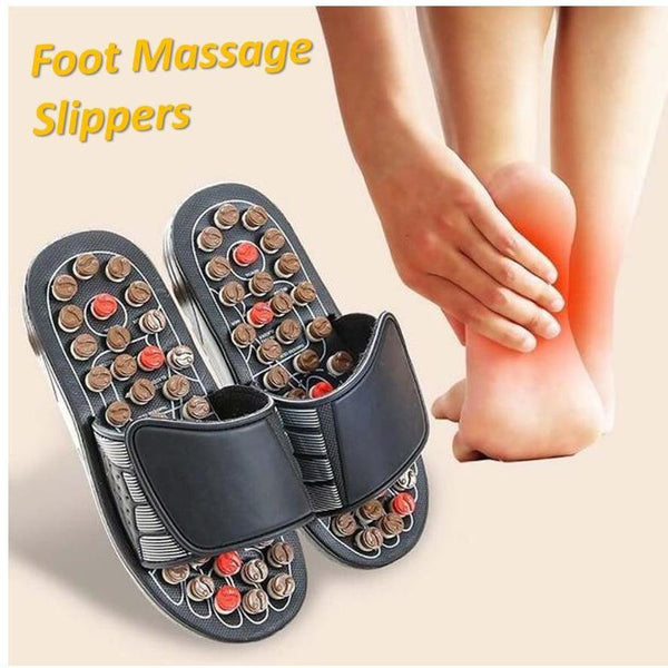 pressure relief foot massage slippers