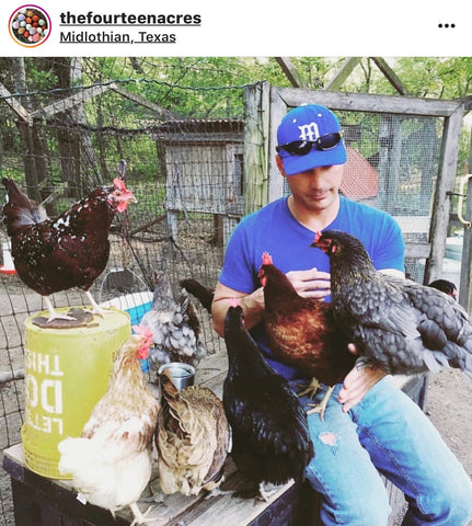 IG chicken pet parents Chicken Moms & Dads of Instagram chicken dad and chickens
