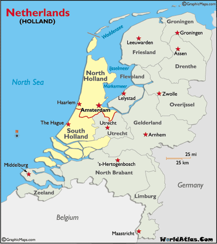 holland map