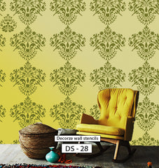 Damask stencil