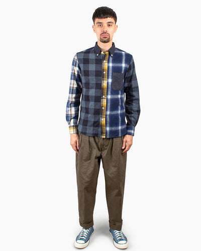 第1位獲得！】 Co DAIRIKU Multi Supply BEAMS Check Flannel Shirt