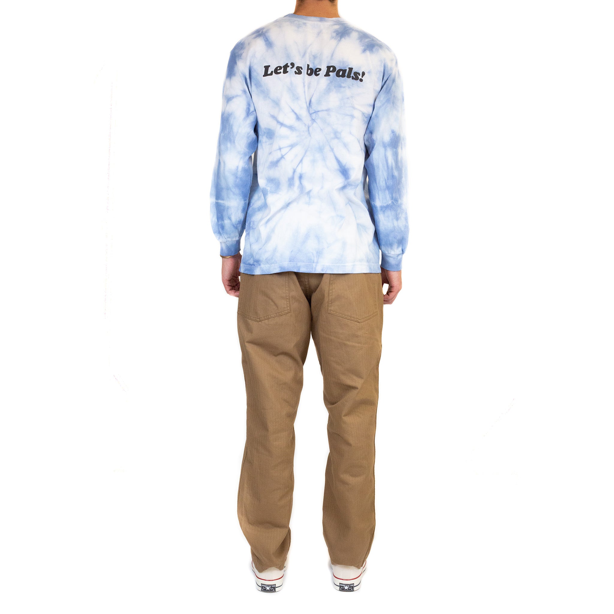 Liam Goslett Hippie Dining Table Tie Dye Tee Blue