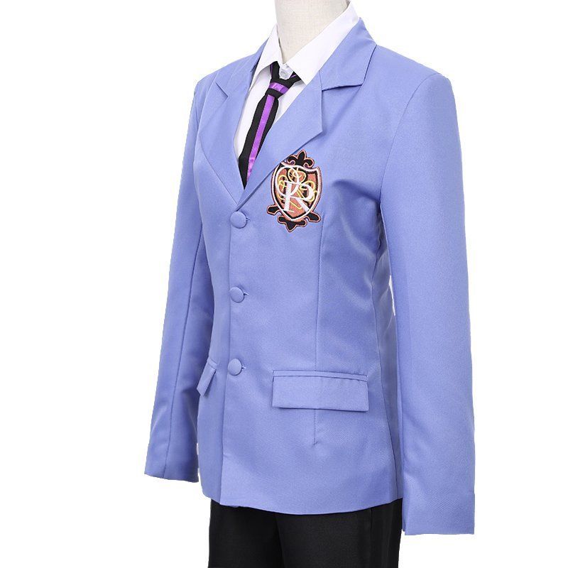Ouran High School Host Club Tamaki Suoh School Uniform Cosplay Costume Men Suit