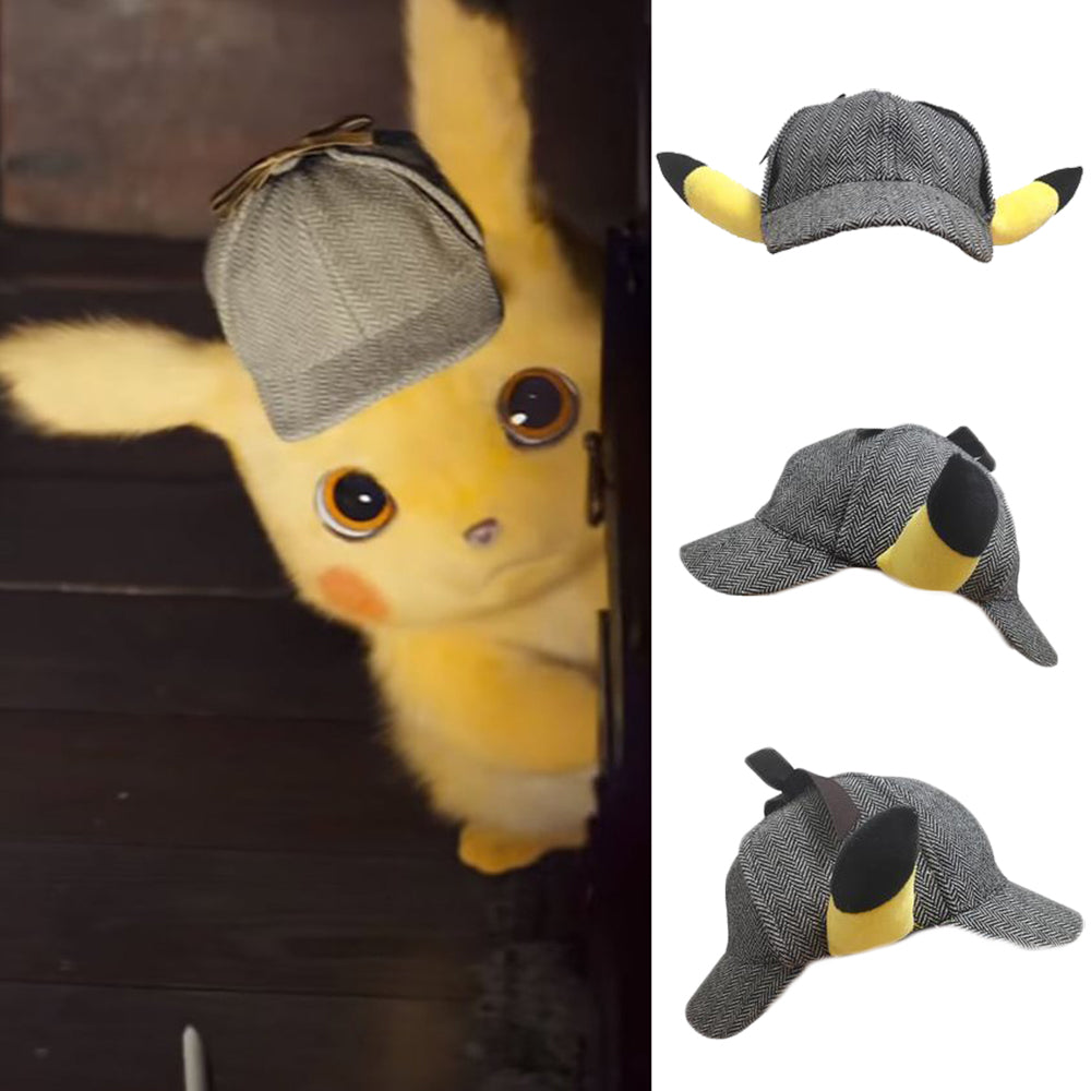 pokémon detective pikachu plush ears hat