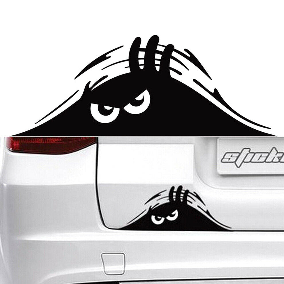 Angry Eyes Car Decal Vinyl Sticker For Bumper Window Panel 